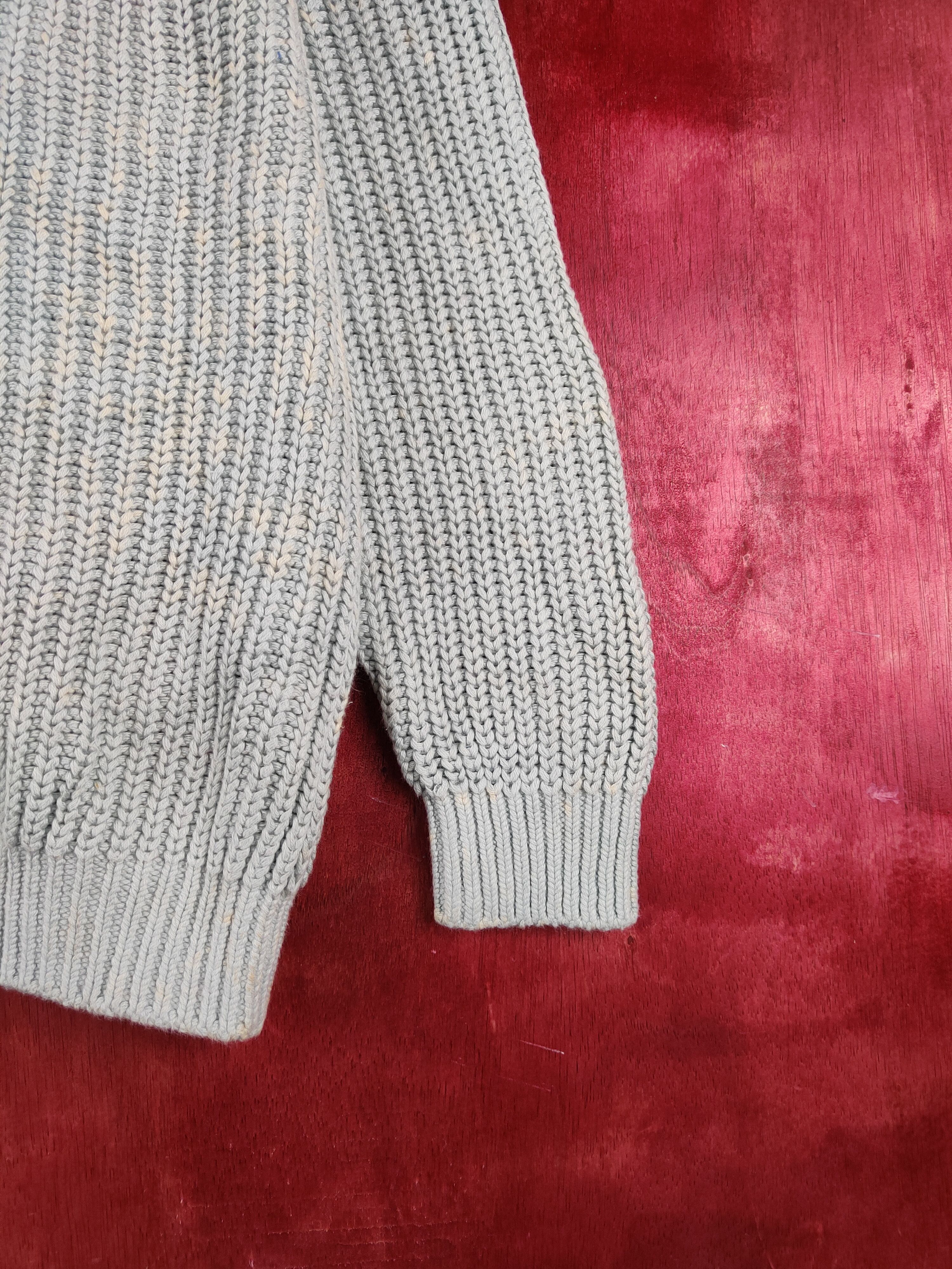 Homespun Knitwear × Japanese Brand × Vintage Wonder Stafe Blue Faded Knitwear Sweatshirts #S2373 Size XL / US 12-14 / IT 48-50 - 6 Thumbnail