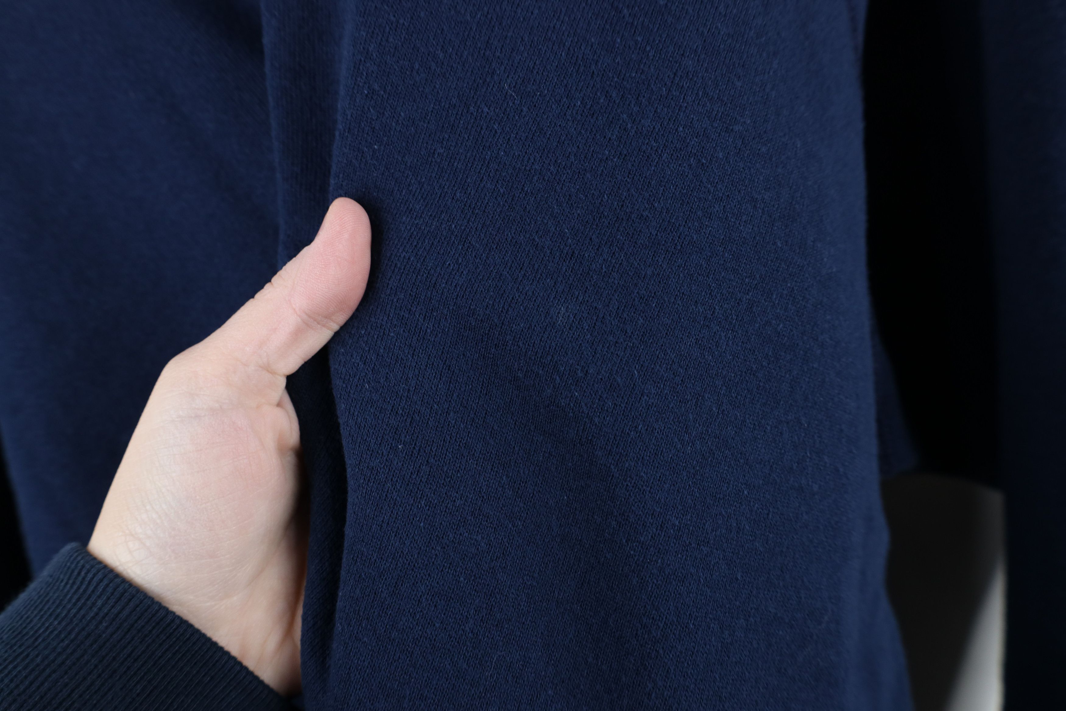 Vintage Vintage 90s Streetwear Crewneck Sweatshirt Navy Blue USA Size US XXL / EU 58 / 5 - 10 Thumbnail