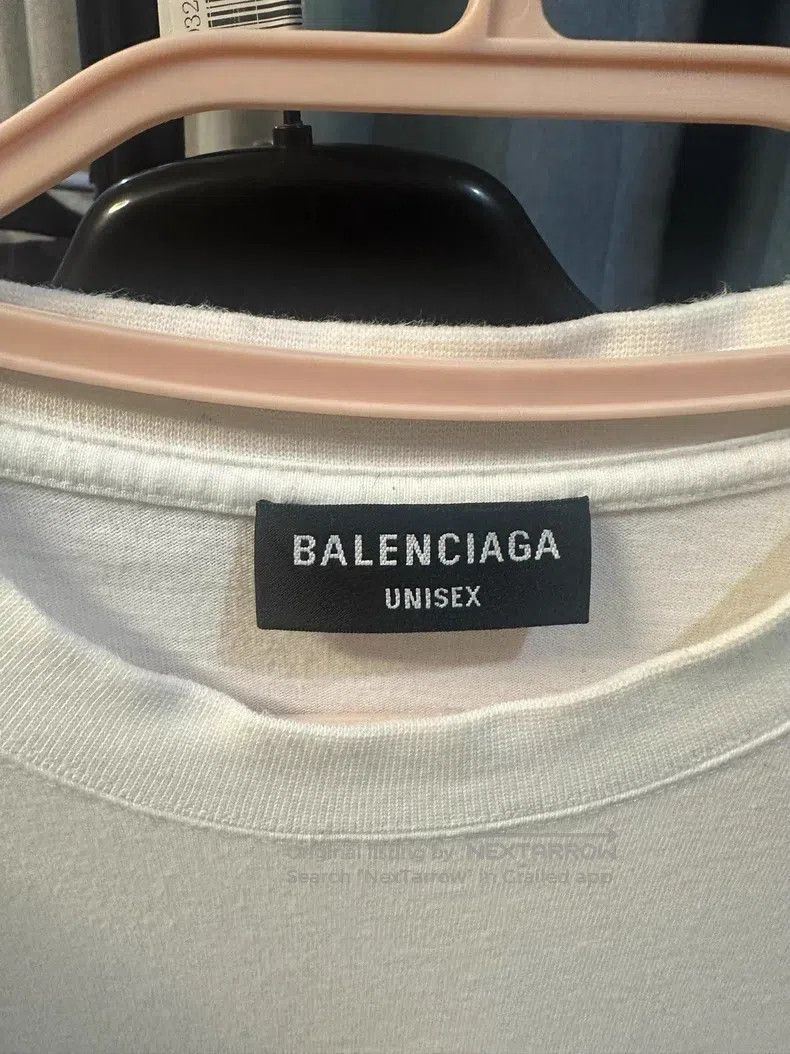 Balenciaga Balenciaga Logo Letter Printed Round Neck Short Sleeve T-S Size US XS / EU 42 / 0 - 6 Thumbnail