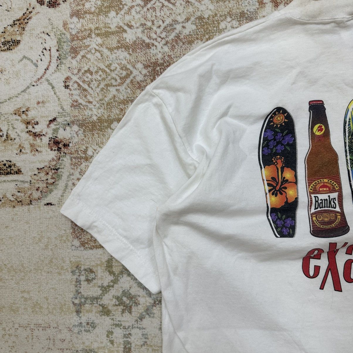 Vintage Vintage Banks Beer Barbados Adult T-shirts Big Logo 00s Size US L / EU 52-54 / 3 - 4 Thumbnail