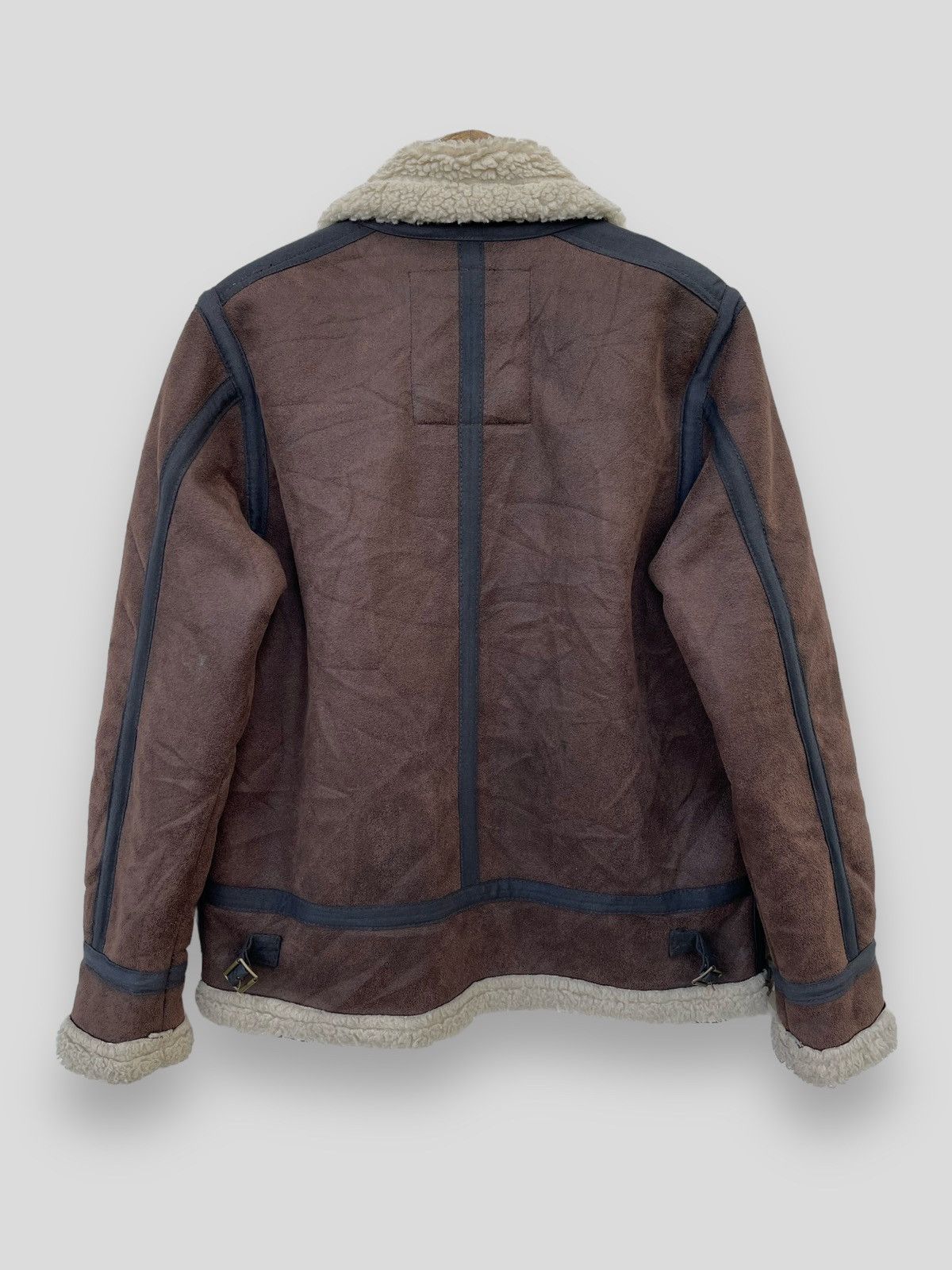 Alpha Industries 🔥ALPHA INDUSTRIES B-3 SHERPA MOD BOMBER JACKET Size US M / EU 48-50 / 2 - 4 Thumbnail