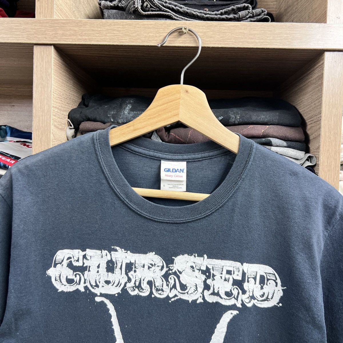 Band Tees VTG CURSED HARDCORE RARE BAND TEE Size US S / EU 44-46 / 1 - 2 Thumbnail