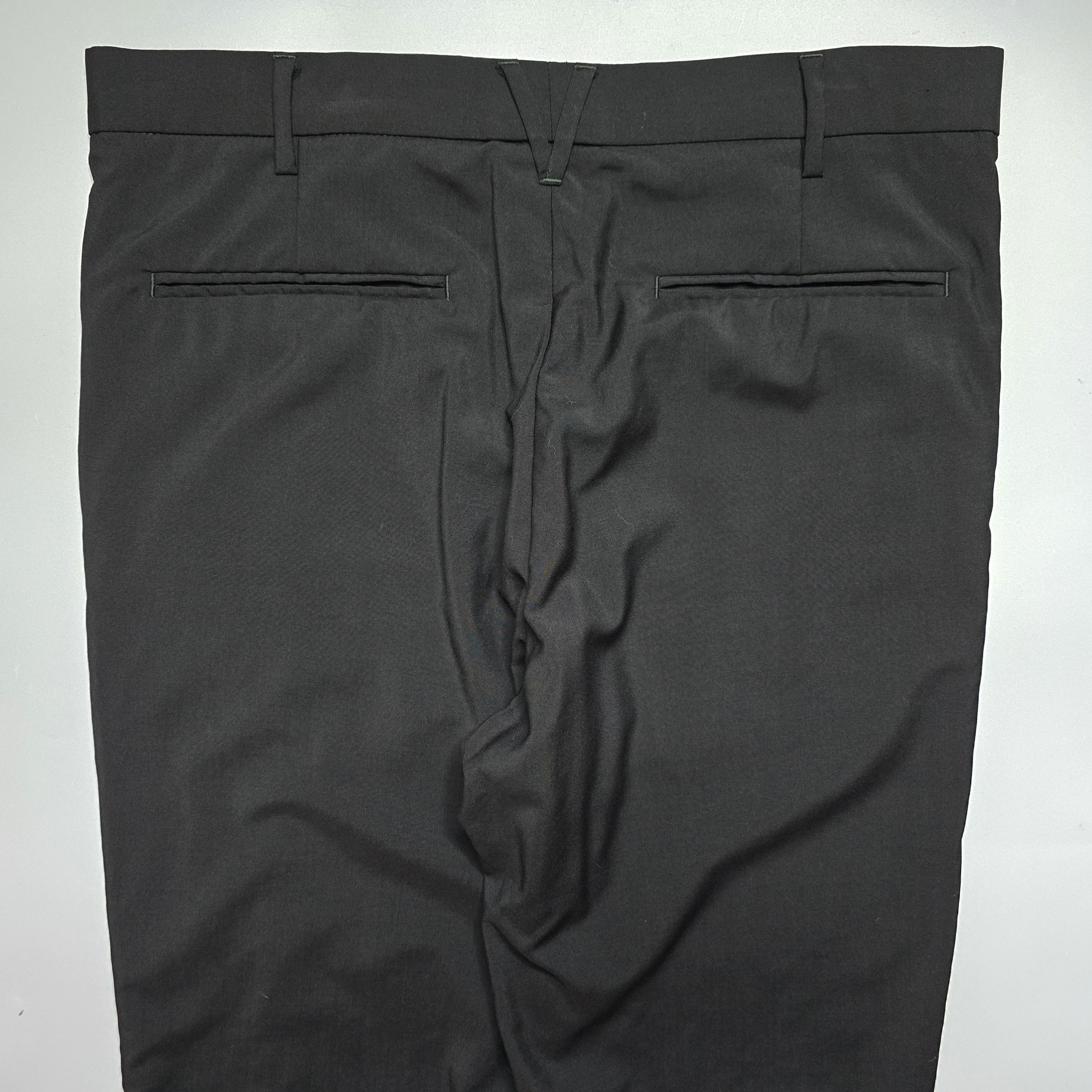 Valentino Valentino - Wool Mohair Side Stripe Trousers Size US 32 / EU 48 - 4 Thumbnail