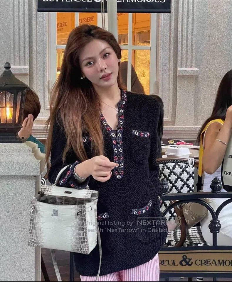 Chanel Chanel Tweed knitted coat Size XS / US 0-2 / IT 36-38 - 7 Thumbnail
