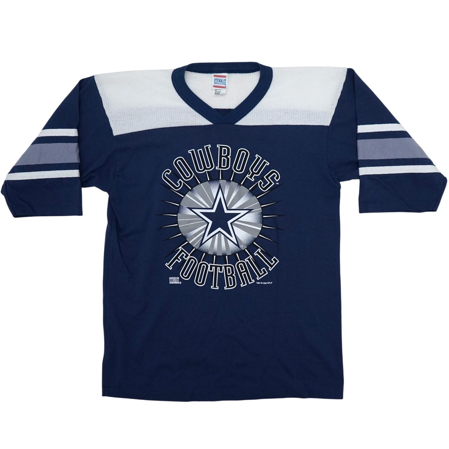 Hanes × Vintage Vintage 90s Dallas Cowboys Short Sleeve Tee Womens Large Size L / US 10 / IT 46 - 1 Thumbnail