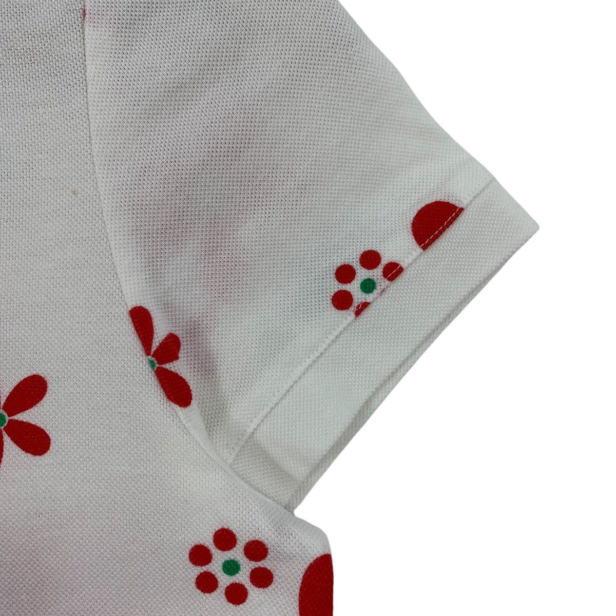 Courreges × Vintage Vintage COURREGES half zipper full print tee Size XS / US 0-2 / IT 36-38 - 7 Thumbnail