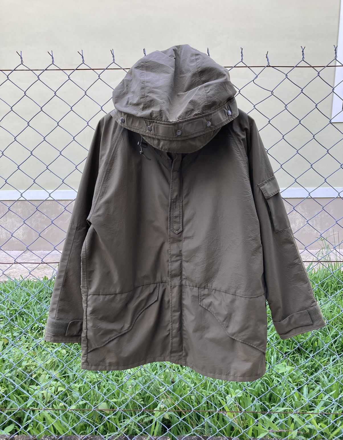 Image of Archival Clothing x Military Parka Jacket Military in Army Green, Men's (Size XL)