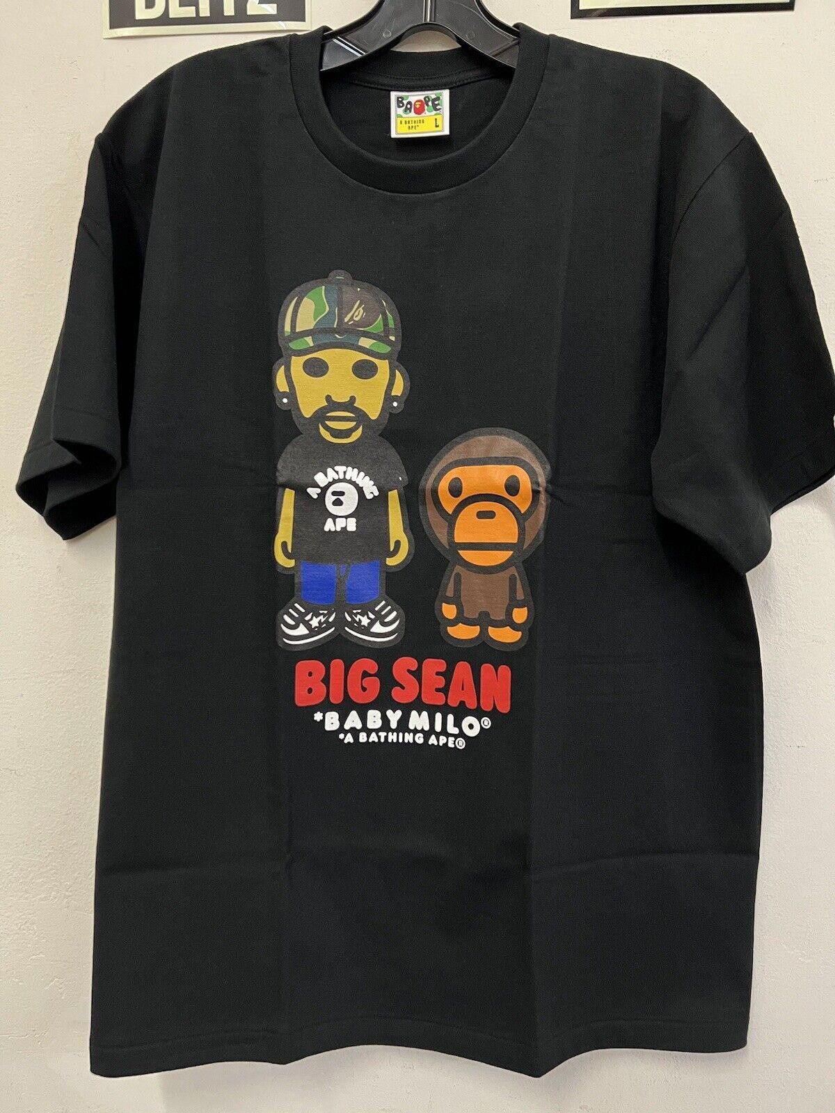 Bape BAPE Baby Milo X BIG SEAN A BATHING APE HEAD TEE SZ L LARGE Size US L / EU 52-54 / 3 - 2 Thumbnail