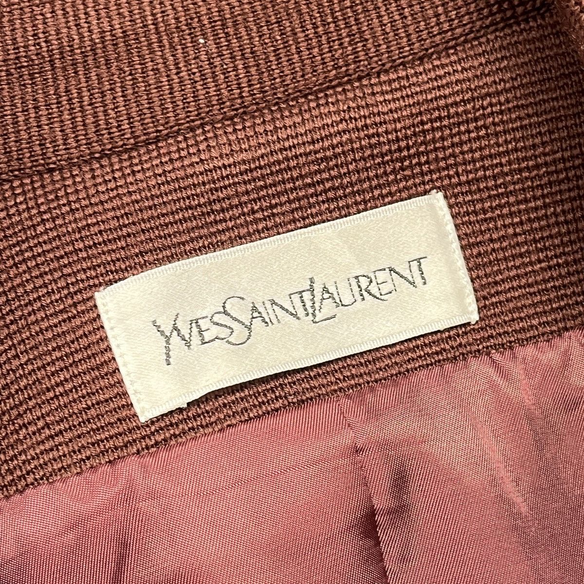 Yves Saint Laurent RARE VINTAGE YVES SAINT LAURENT WOOL DOUBLE BREASTED COAT Size US M / EU 48-50 / 2 - 17 Thumbnail