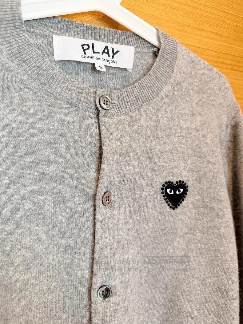 Comme des Garcons Comme Des Garcons Black and grey cardigan Size S / US 4 / IT 40 - 2 Thumbnail