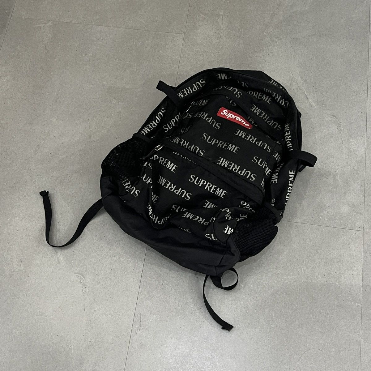 Supreme FW16 Supreme 3M Reflective Repeat Cordura Backpack Book