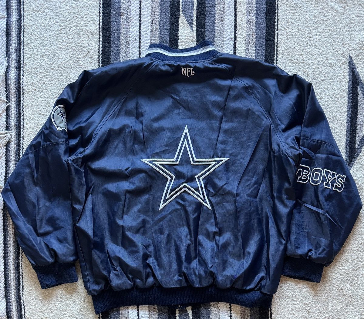 Starter Vintage 90s Dallas Cowboys NFL Football Reversible Jacket XL Size US XL / EU 56 / 4 - 10 Thumbnail