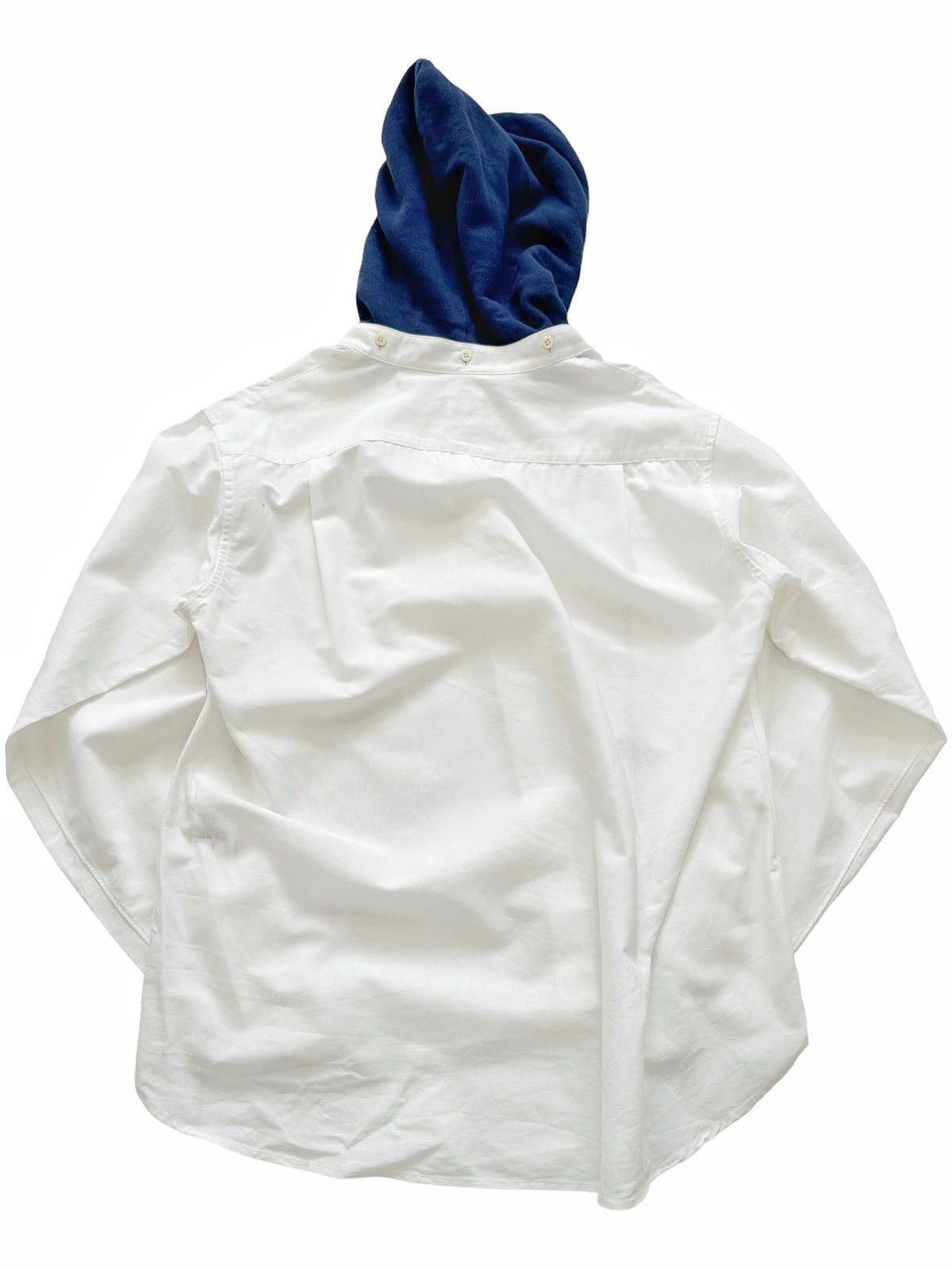 Visvim Sz1 Navy Hooded Ingall Shirt Size US S / EU 44-46 / 1 - 3 Thumbnail