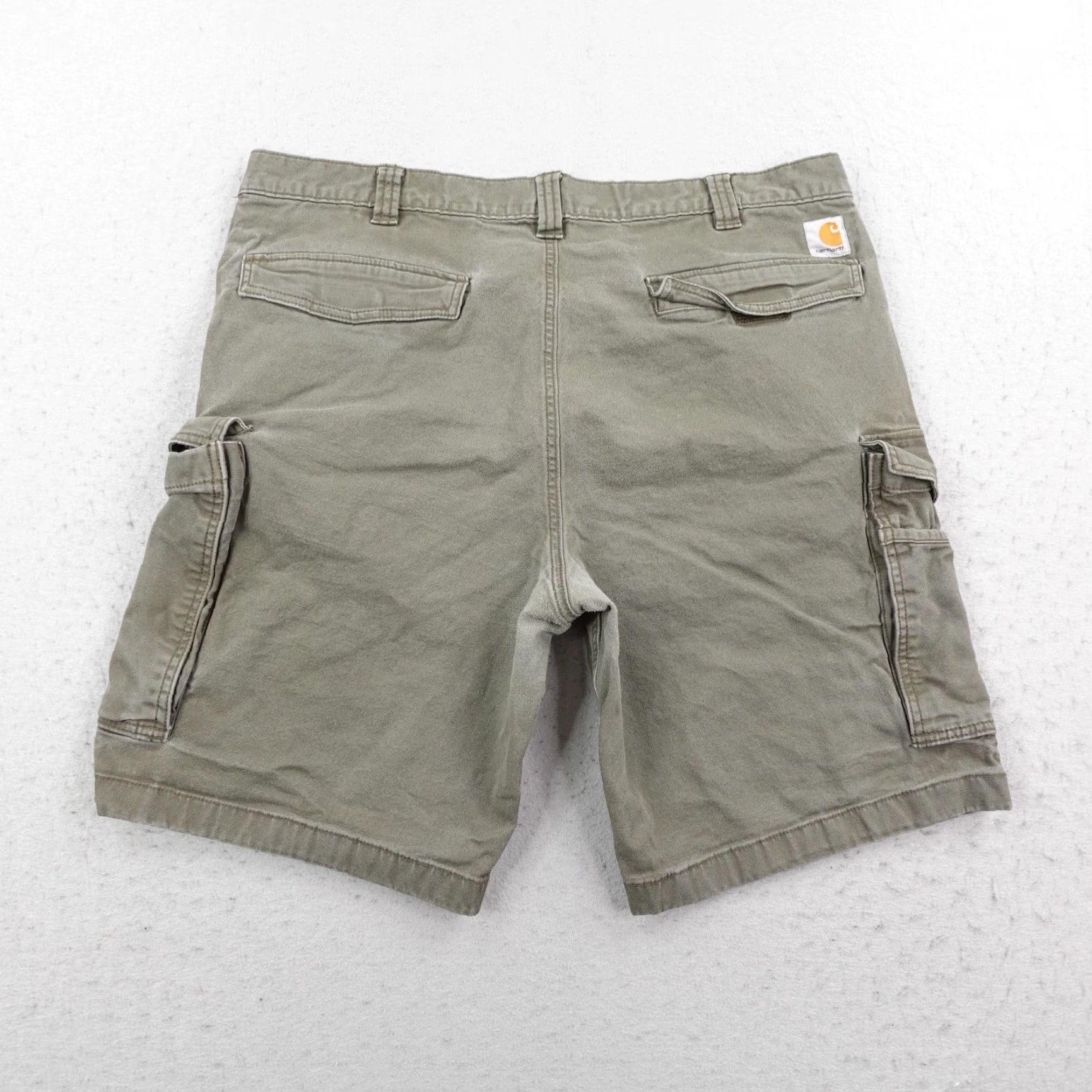 Carhartt Carhartt Shorts Mens 40 Green Relaxed Cargo Carpenter Canvas Rugged Flex Rigby Size US 40 / EU 56 - 5 Thumbnail