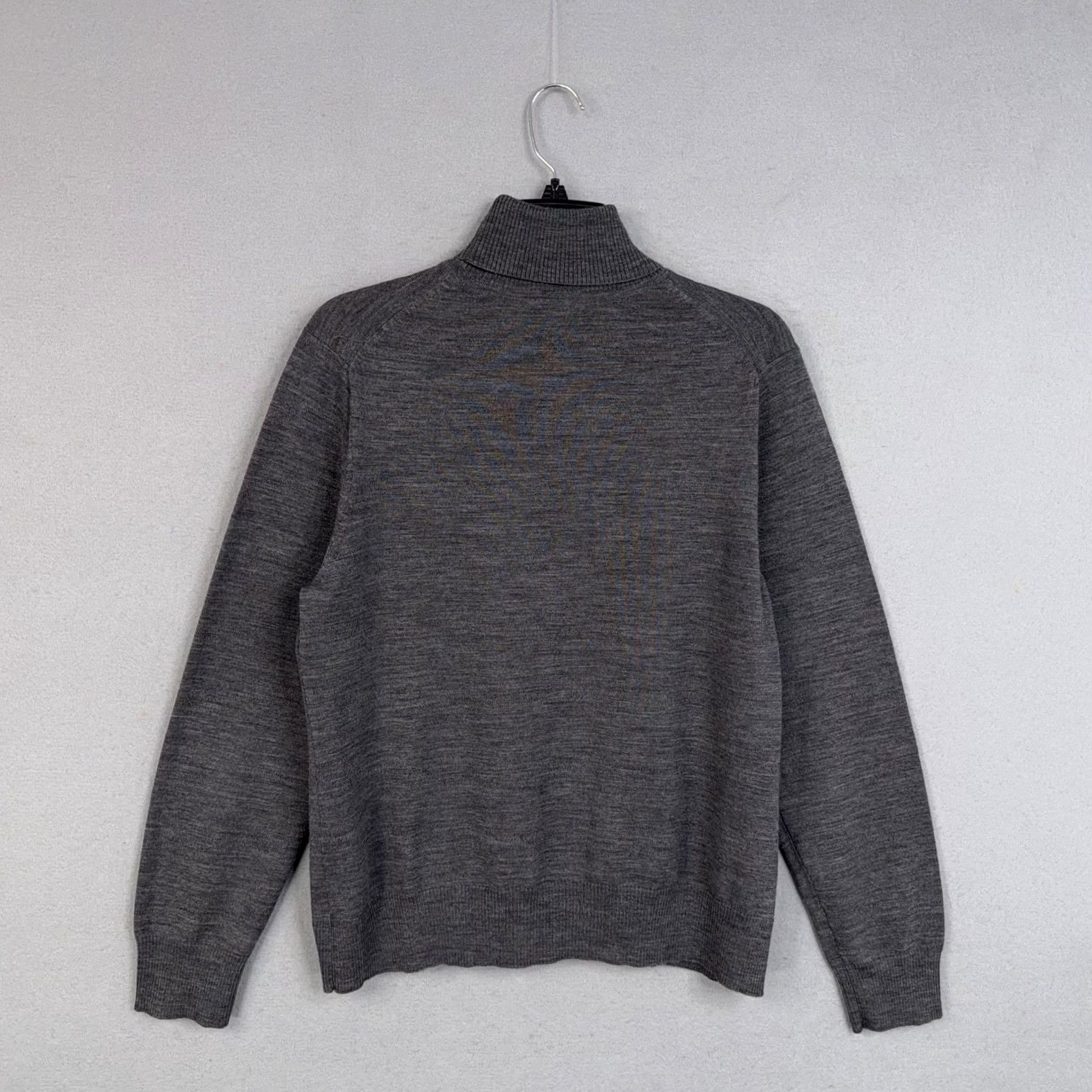 Charter Club Charter Club Sweater Womens XL Gray Wool Turtleneck Lightweight Knit Pullover Size XL / US 12-14 / IT 48-50 - 4 Thumbnail