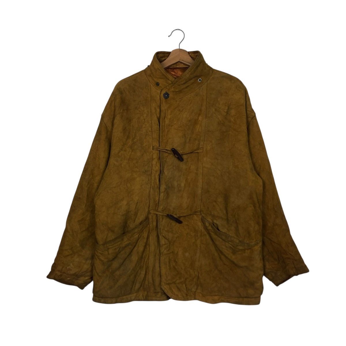 Japanese Brand 🔥VINTAGE CHORE WORK LEATHER JACKET KA UOMO KAPITAL Size US M / EU 48-50 / 2 - 3 Thumbnail
