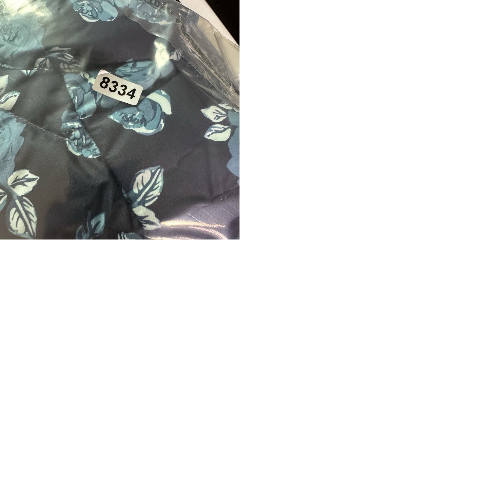 The North Face VINTAGE The North Face Puffer Vest 550 Goose Down Womens XS Blue Floral Zip Flare Size XS / US 0-2 / IT 36-38 - 10 Thumbnail