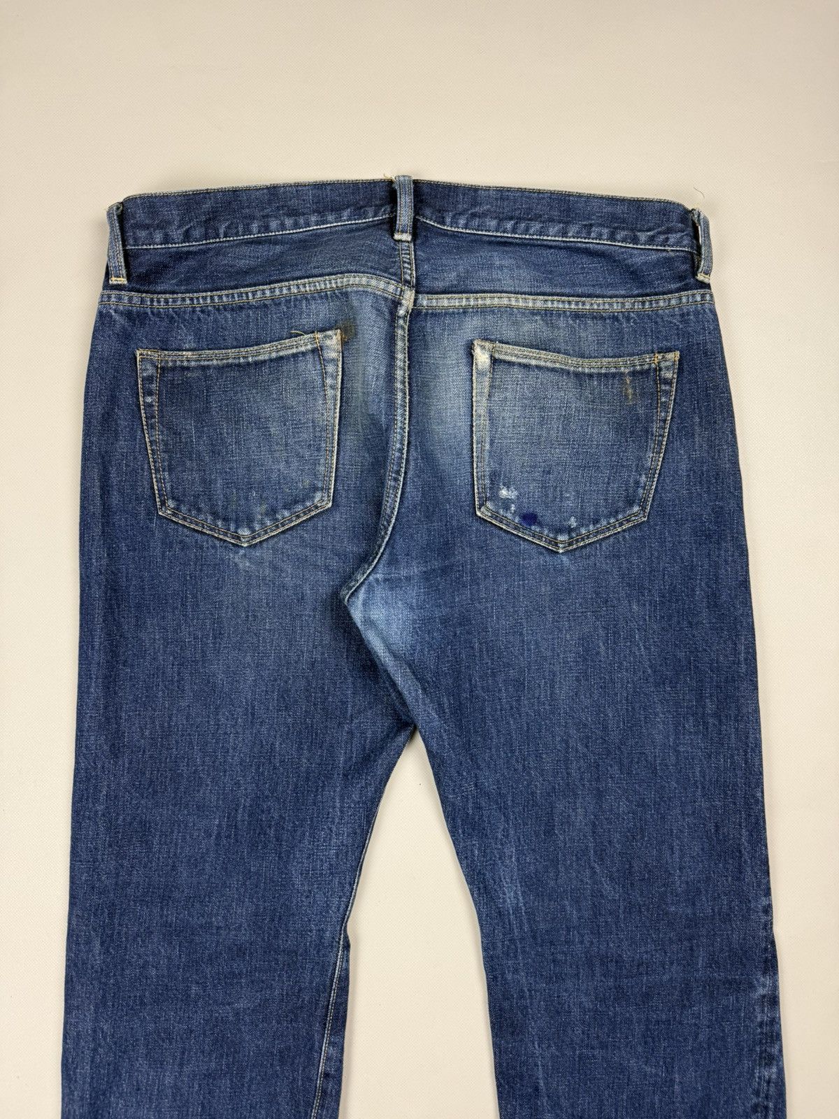 Japanese Brand Japanese Crafted Selvedge Denim Men’s Jeans Size 34 32 Size US 34 / EU 50 - 18 Thumbnail