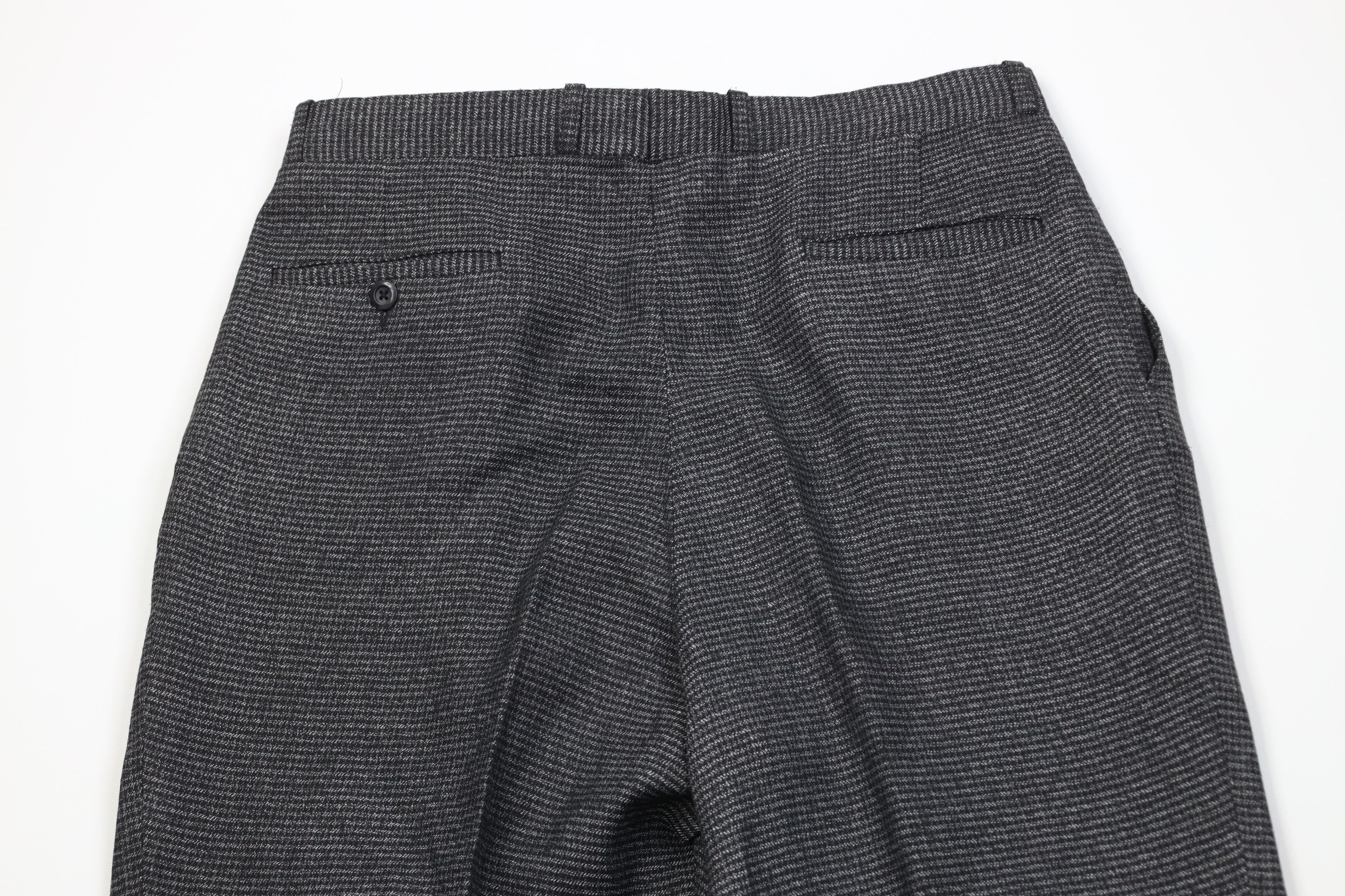Vintage Vintage 90s Streetwear Knit Wide Leg Chino Pants Houndstooth Size US 32 / EU 48 - 10 Thumbnail