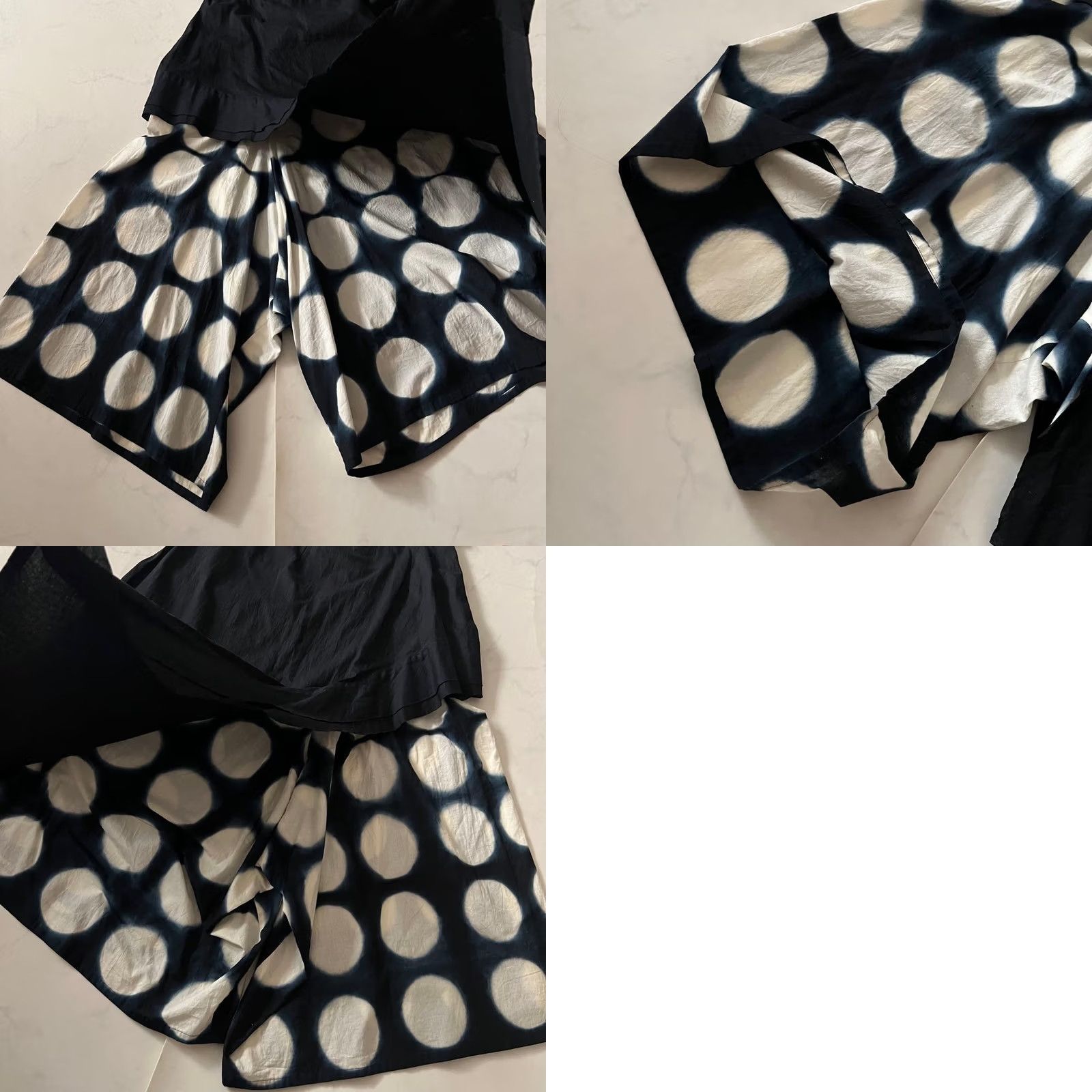 Yohji Yamamoto YOHJI YAMAMOTO HAREM PANTS MEN COLOR BLACK MATERIAL COTTON SIZE S USED Size US 29 - 9 Thumbnail