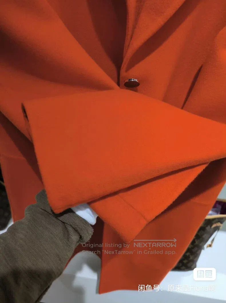 Hermes Hermes Orange coat Size XS / US 0-2 / IT 36-38 - 6 Thumbnail