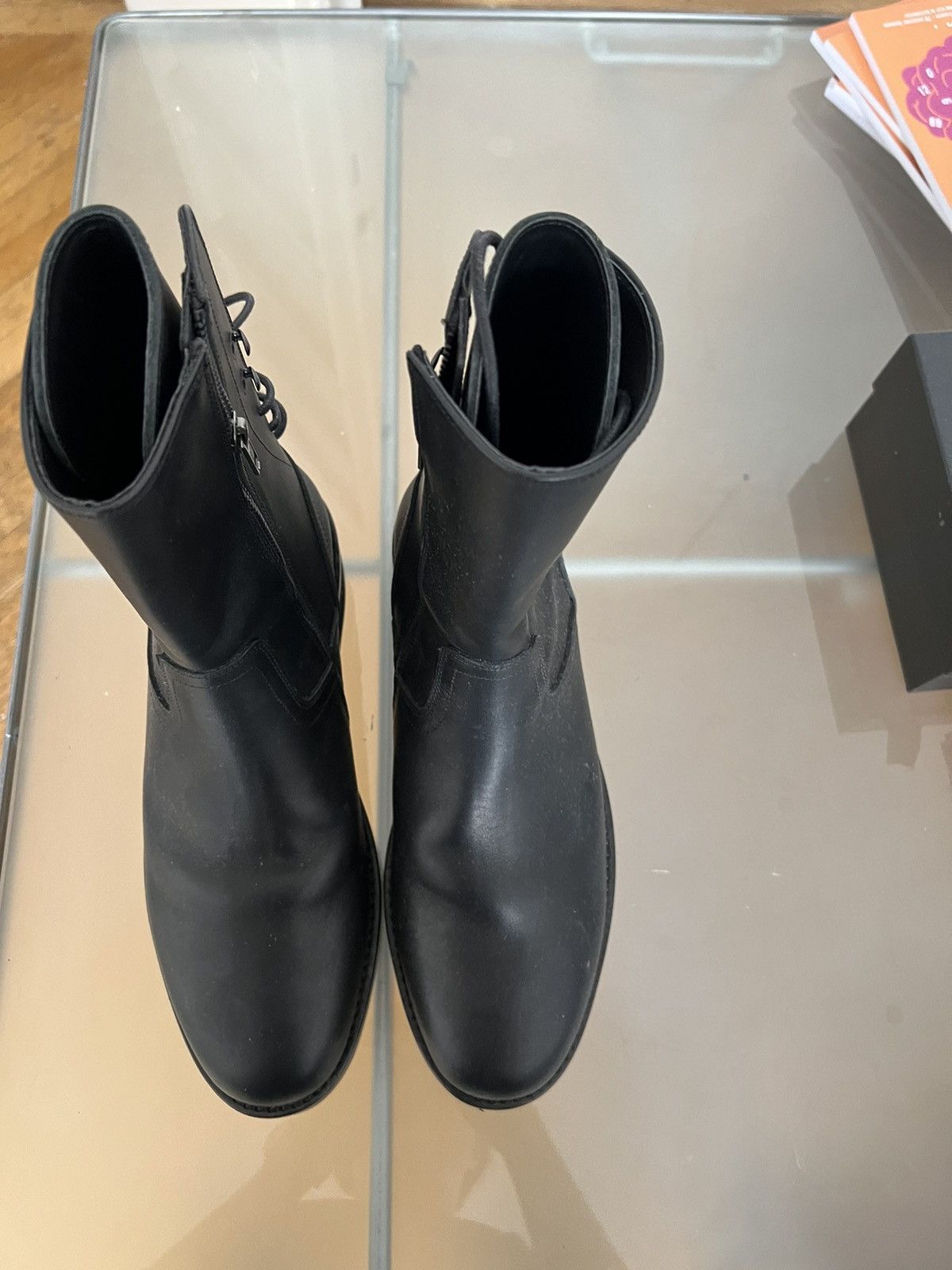 Ann Demeulemeester ann demeulemeester vitello lk. boots Size US 9 / EU 42 - 2 Thumbnail