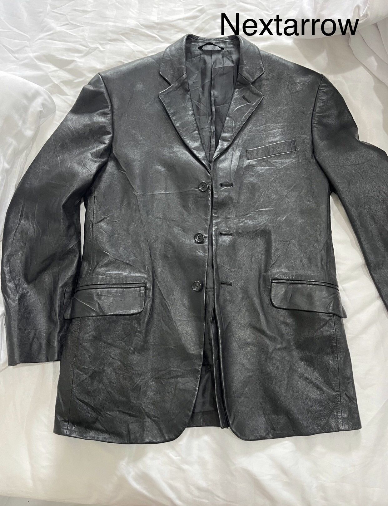 Yohji Yamamoto Yohji Yamamoto Yohji Sheepskin Suit 2412-Nextarrow Size L / US 10 / IT 46 - 1 Thumbnail