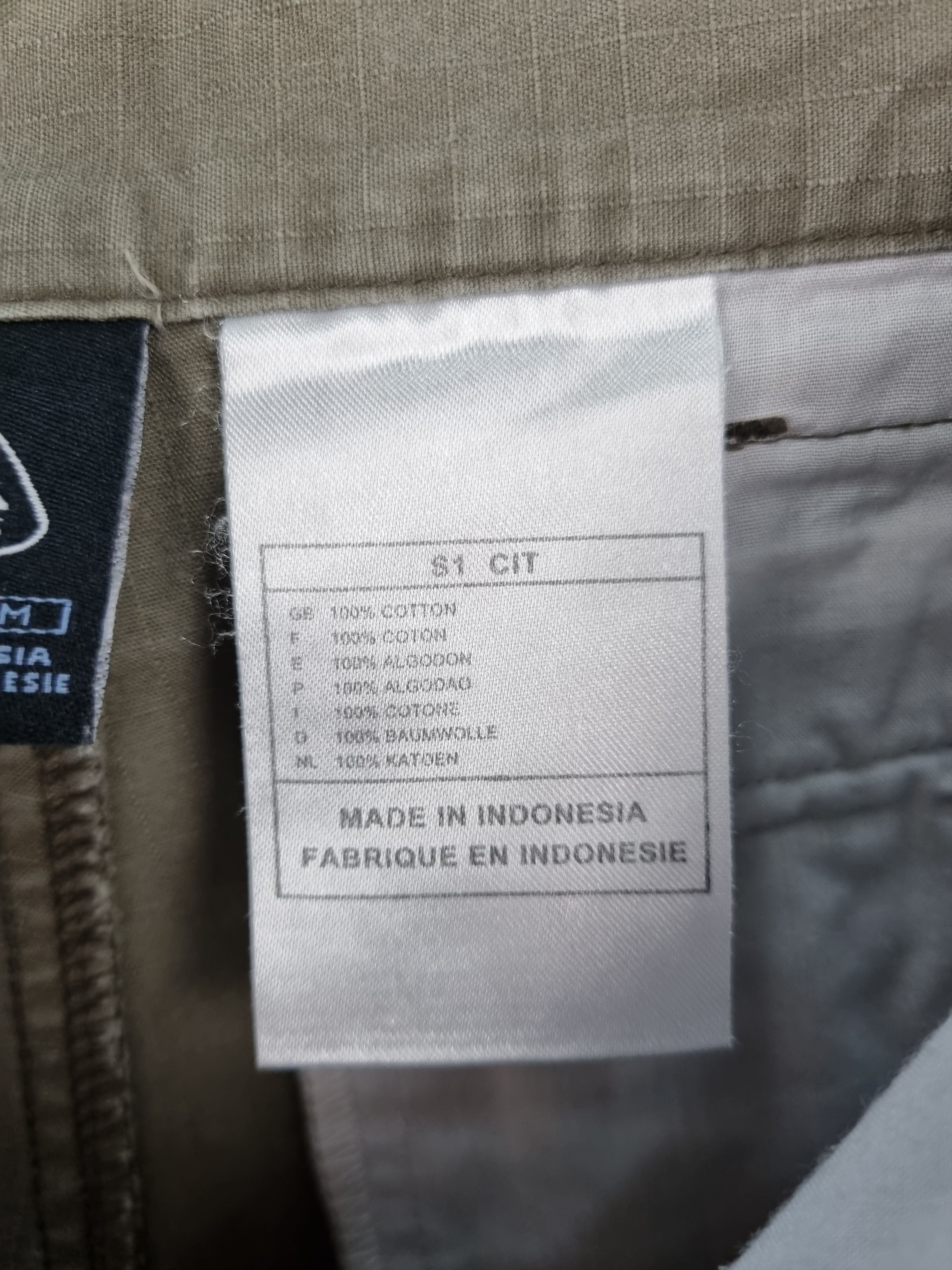 Nike × Nike ACG × Vintage Nike ACG Cargo Military Style Kaki Shorts Size US 31 - 11 Thumbnail