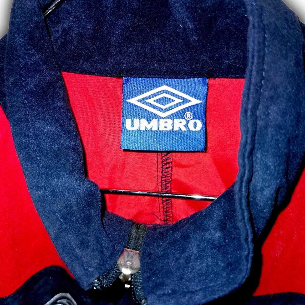 Umbro Deportivo LA Coruna Spain 90s Home Away Shirt Jersey jacket Size US M / EU 48-50 / 2 - 3 Thumbnail