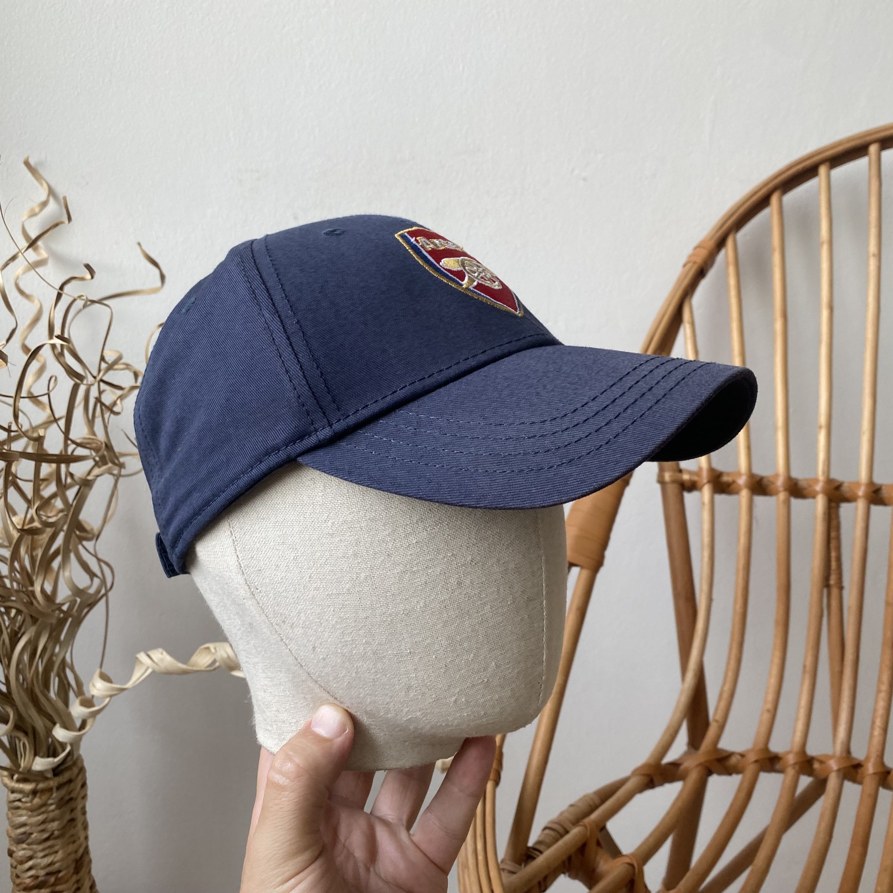 Nike Blockore FC Arsenal big logo cap Y2K jersey Dad hat Vintage Size ONE SIZE - 2 Thumbnail