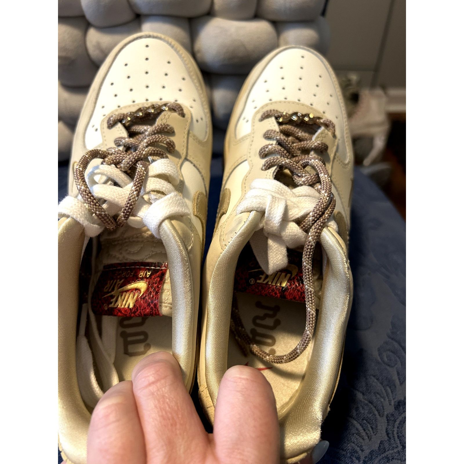 Nike Nike Air Force 1 '07 LX "Year of the Snake" size 7 Size US 7 / IT 37 - 6 Thumbnail