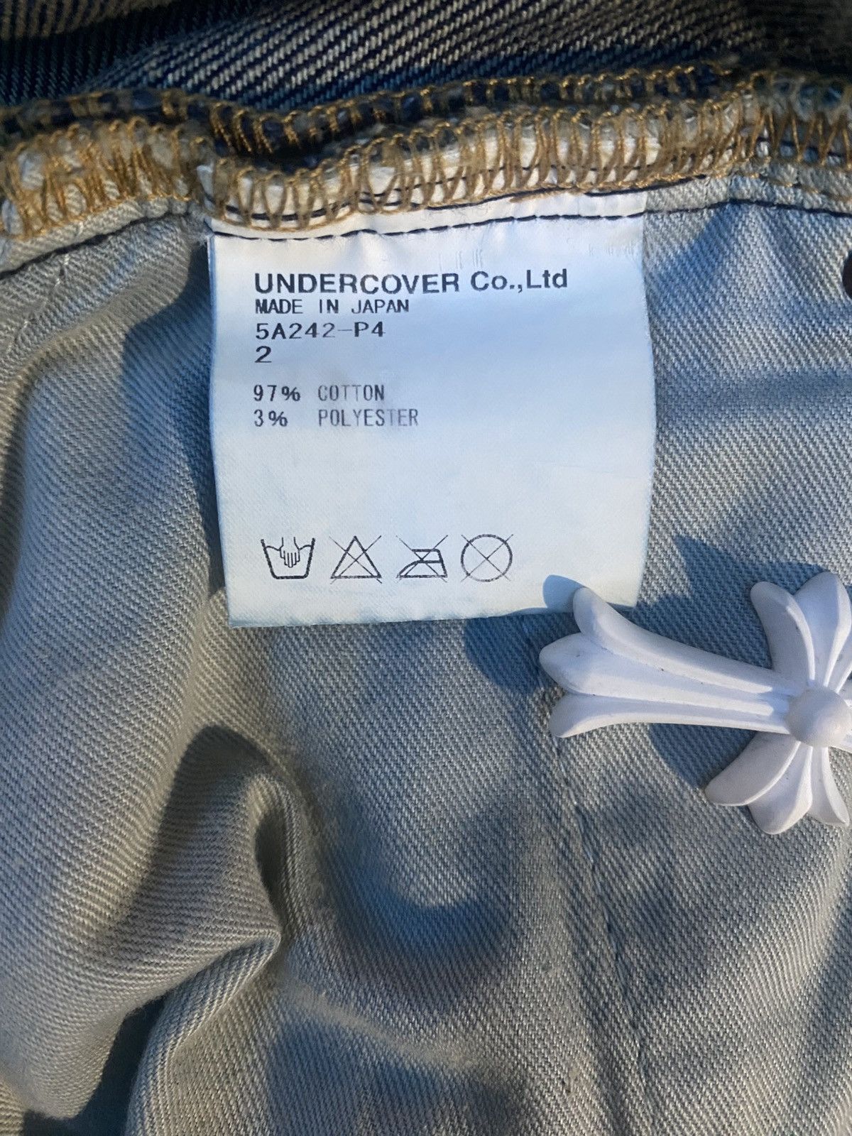 Undercover Undercover Arts and Crafts skull denim SOLD Size US 32 / EU 48 - 5 Thumbnail