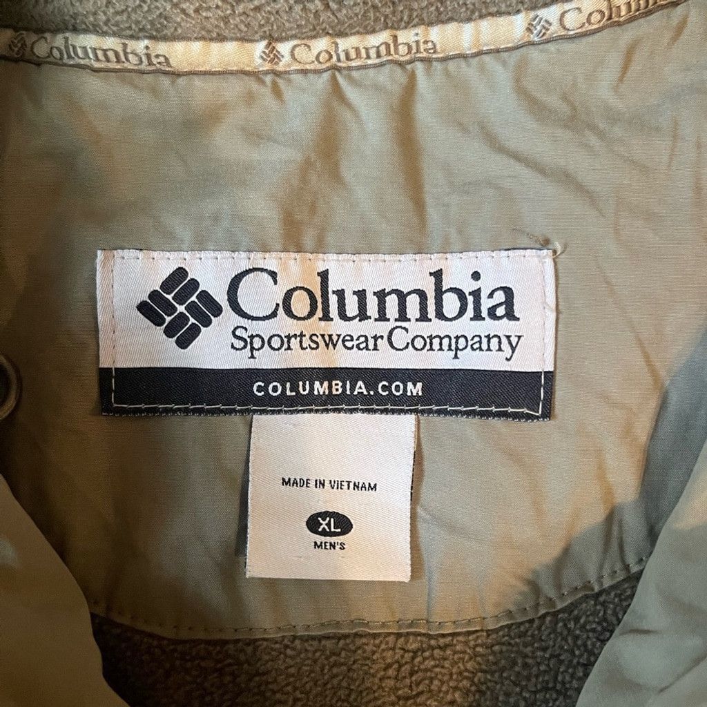 Columbia Columbia Tan Windbreaker Jacket heavyweight Durable size XL Size US XL / EU 56 / 4 - 4 Thumbnail