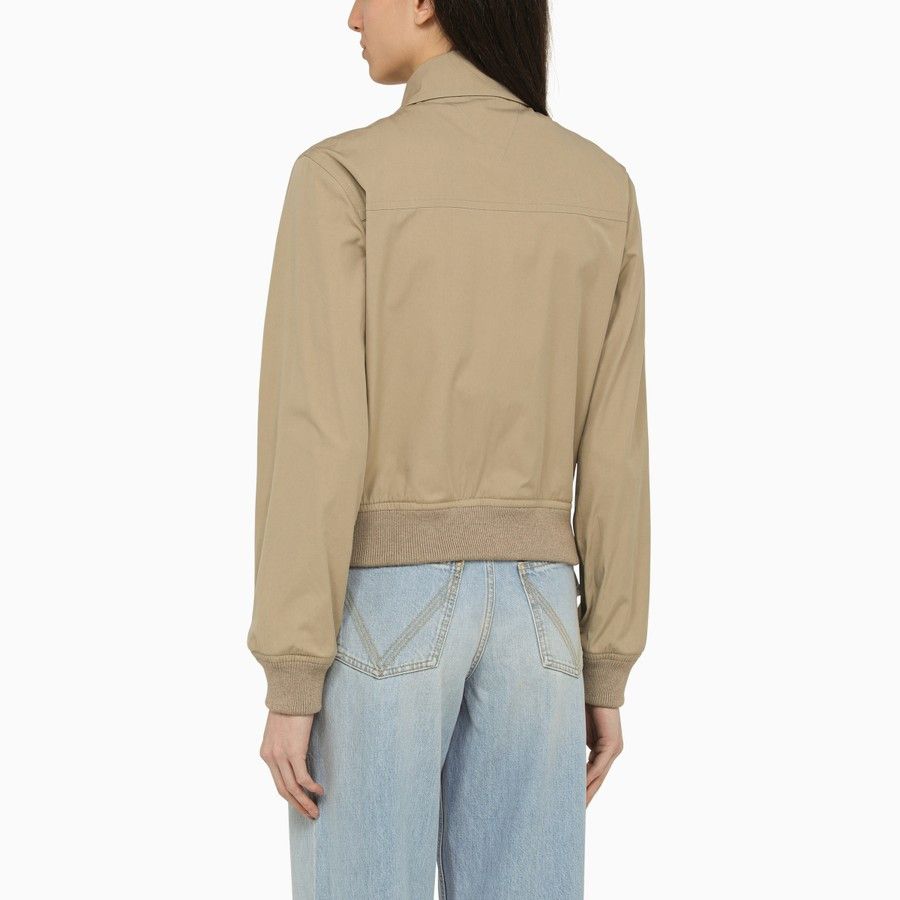 Bottega Veneta o1d2blof0824 Cotton Jackets in Beige Size S / US 4 / IT 40 - 3 Thumbnail
