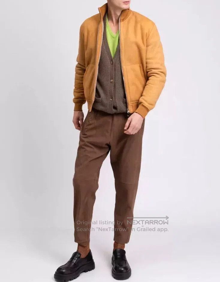 Alfred Dunhill dunhill sheepskin warm bomber jacket size S. Size US S / EU 44-46 / 1 - 9 Thumbnail
