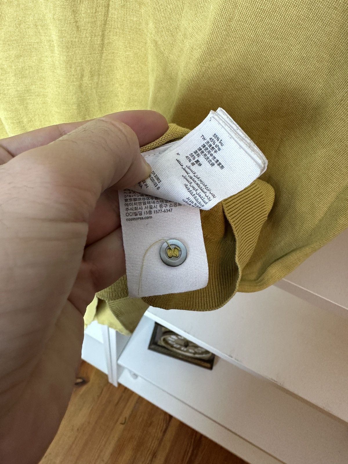 Cos Cos basic silk cashmere polo shirt Size US S / EU 44-46 / 1 - 7 Thumbnail