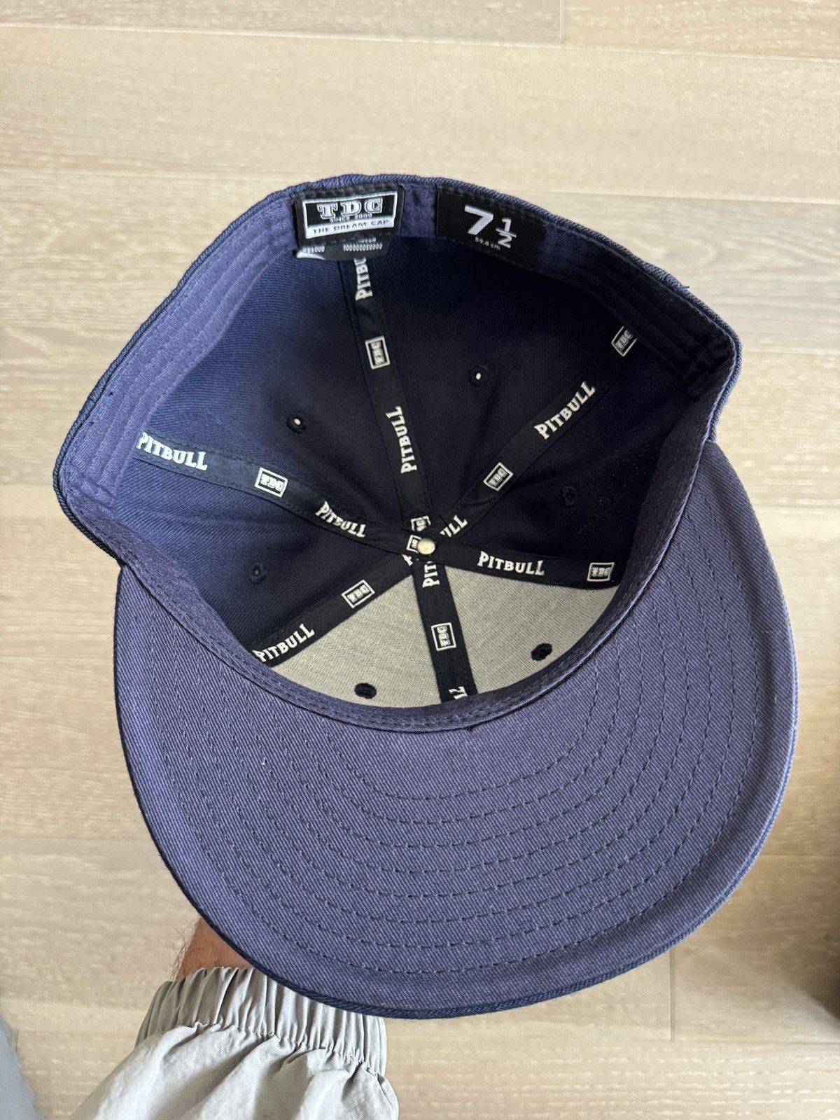 Playboi Carti 7 5/8 Playboi Carti YVL Fitted Hat NAVY White Opium ❤️✅ NEW Size ONE SIZE - 5 Thumbnail