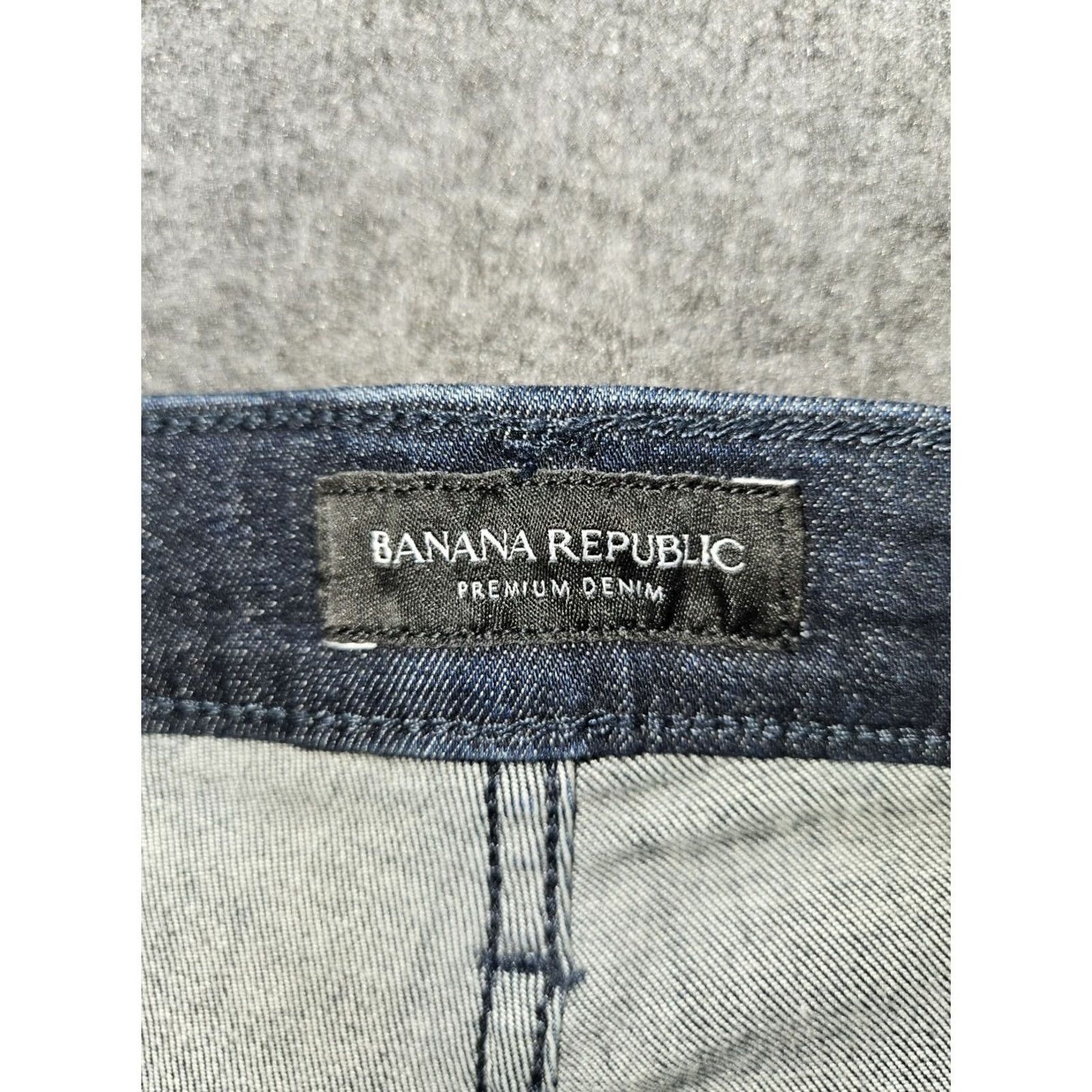 Banana Republic VINTAGE Banana Republic High Rise Flare Jeans NWT Women 32 Blue Denim Stretch Preppy City Modern Flared 30.5 Inseam Womens Size 24" / US 00 / IT 34 - 2 Thumbnail