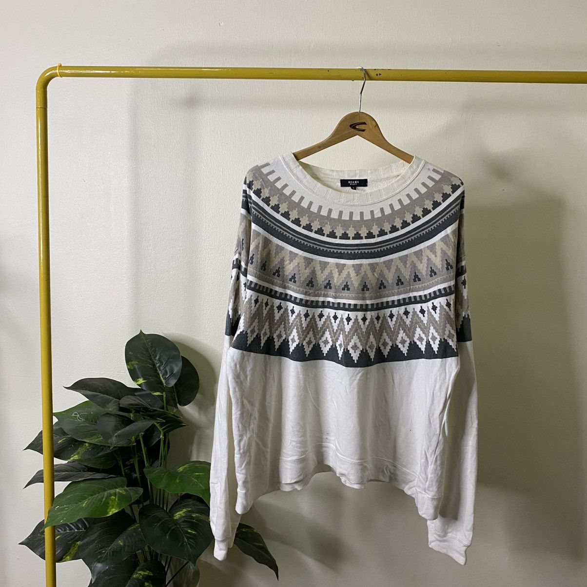 Beams Japan Beams Navajo Native Pendleton Aztec Motive Sweatshirt Size US L / EU 52-54 / 3 - 1 Thumbnail