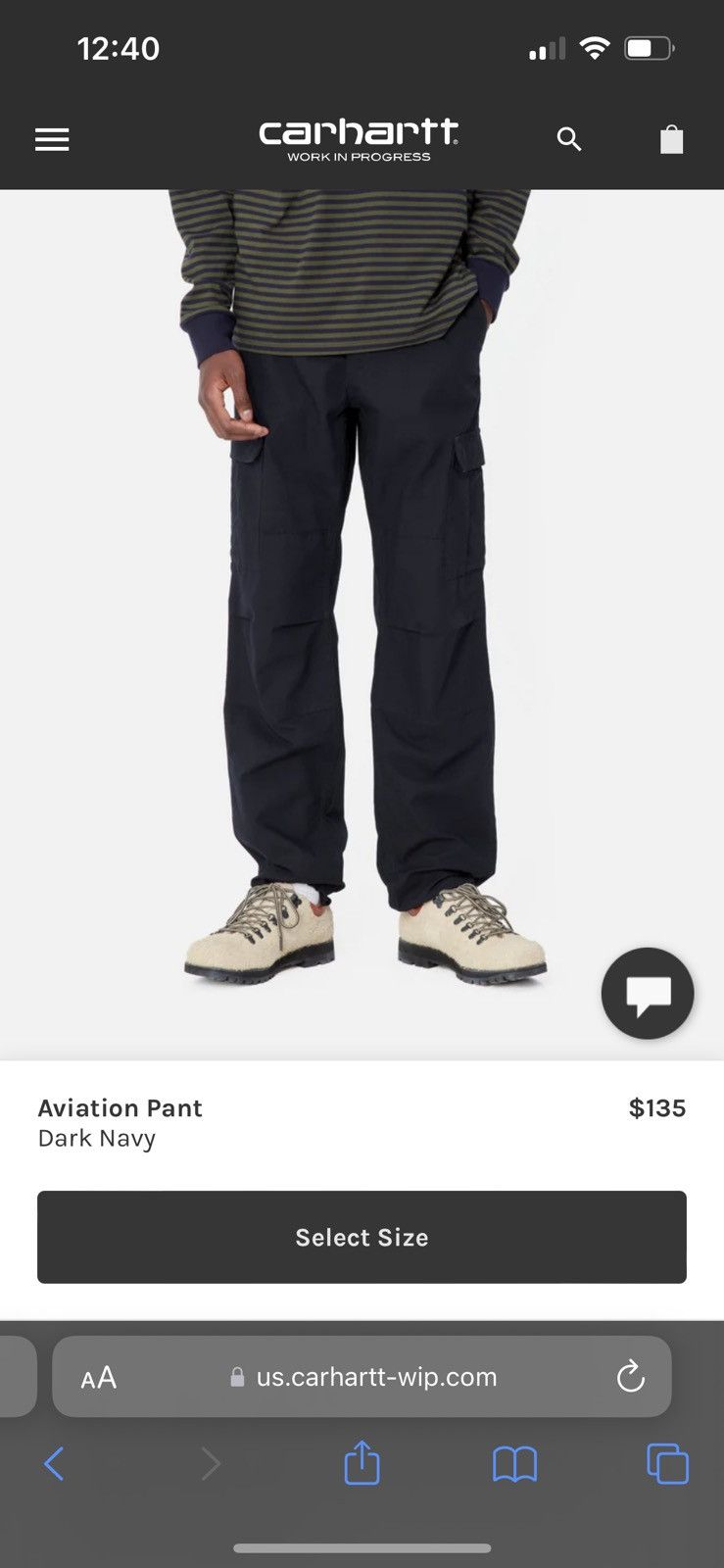 Carhartt × Carhartt Wip Carhartt WIP Aviation Pants Size US 32 / EU 48 - 5 Thumbnail