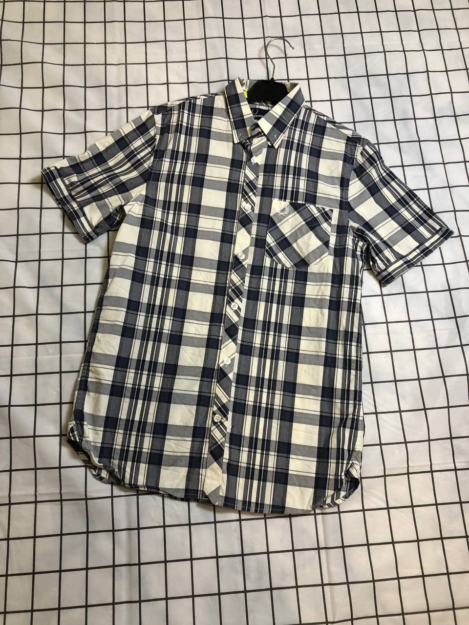 Fred Perry Fred Perry Mens Long Sleeve Plaid Shirt Size US S / EU 44-46 / 1 - 1 Thumbnail