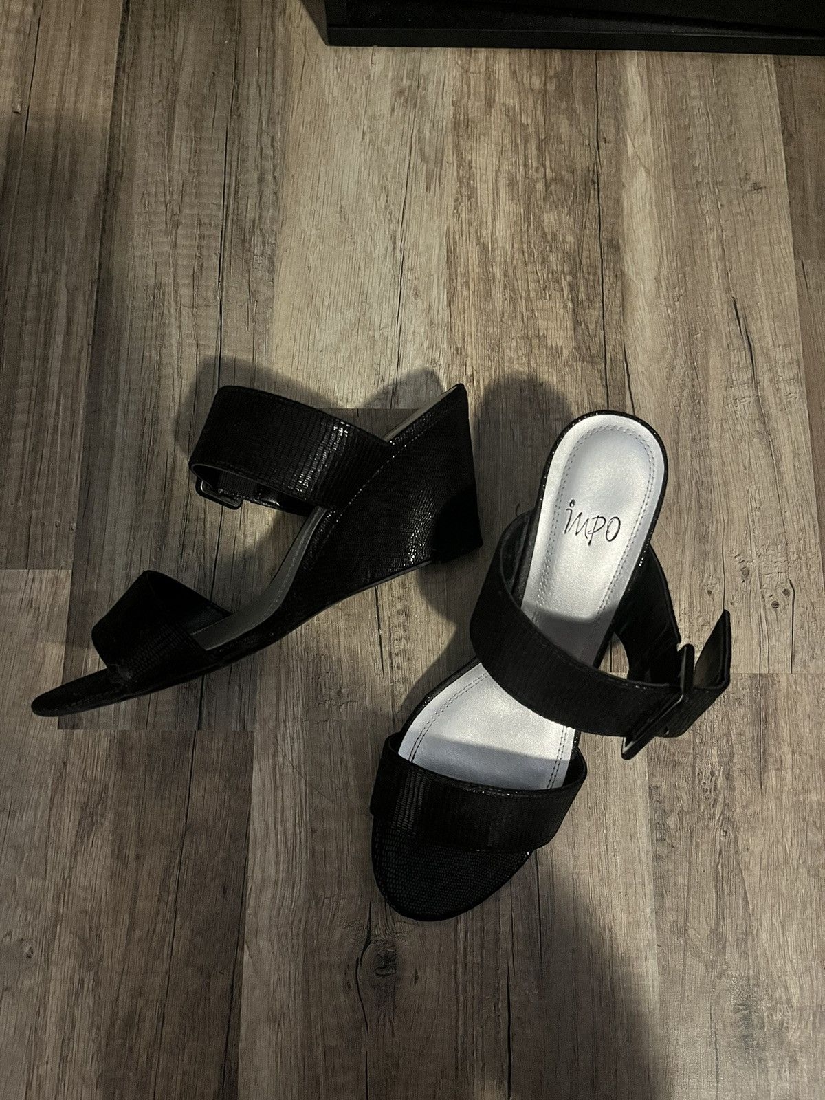Vintage mini wedge heels Size US 8.5 / IT 38.5 - 1 Thumbnail
