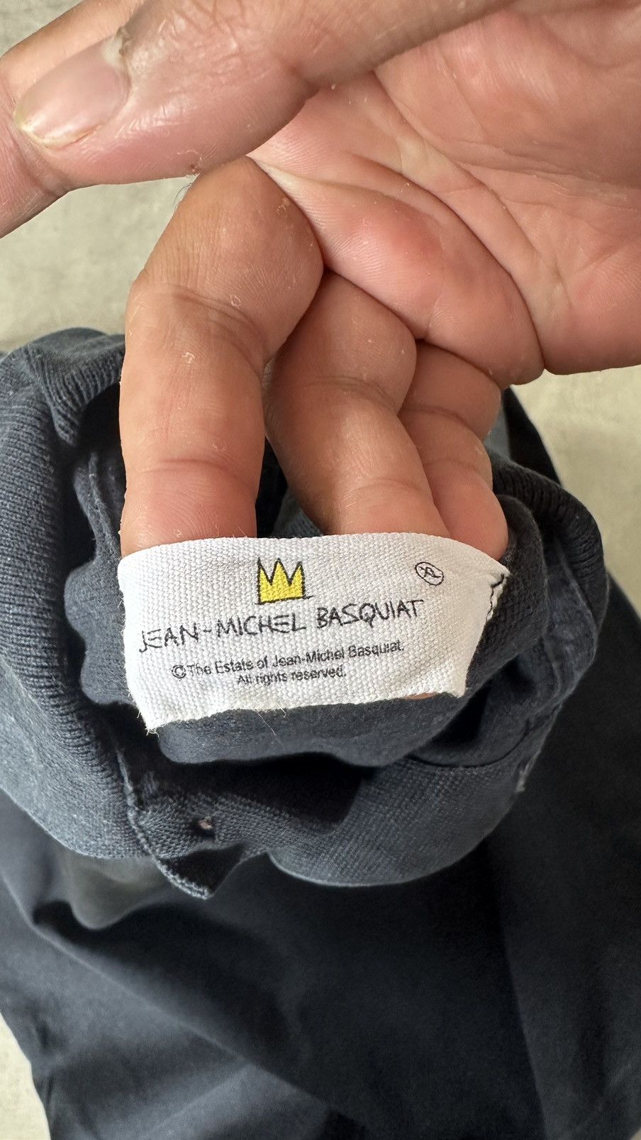 Jean-Michel Basquiat JEAN MICHEL BASQUIAT UNIQLO POLO TEE Size US L / EU 52-54 / 3 - 6 Thumbnail