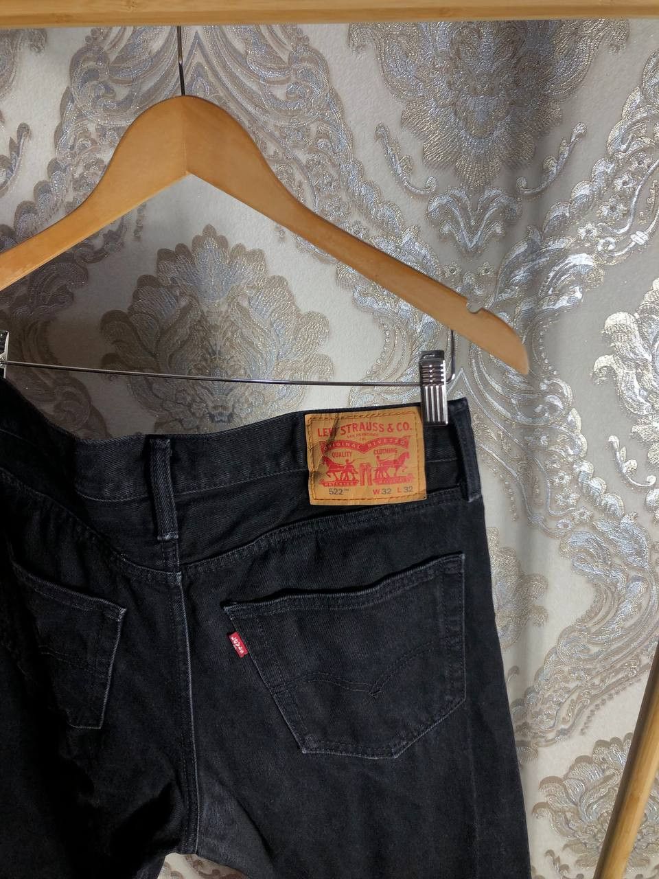 Levi's Made & Crafted Vintage Levis Clothing Denim 522 Designer Jeans Y2K 90s Size US 32 / EU 48 - 11 Thumbnail