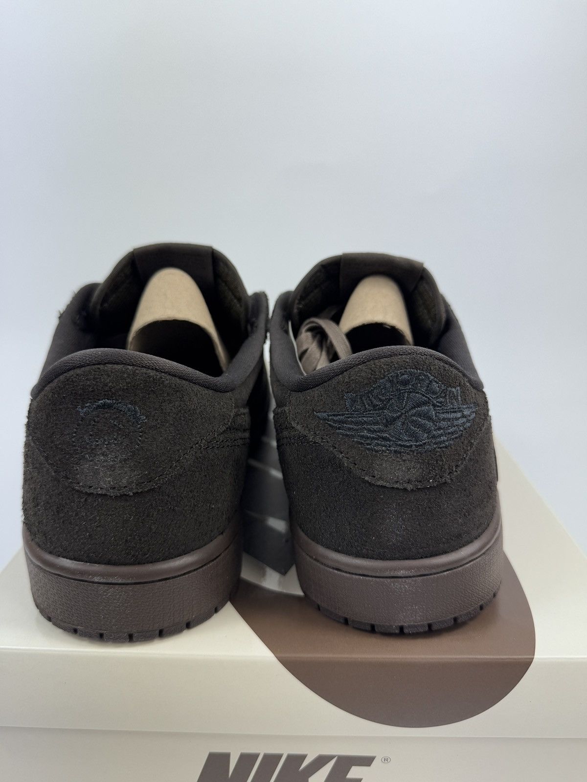 Jordan Brand JORDAN 1 RETRO CACTUS JACK VELVET BROWN SNEAKERS Size US 14 / EU 47 - 4 Thumbnail