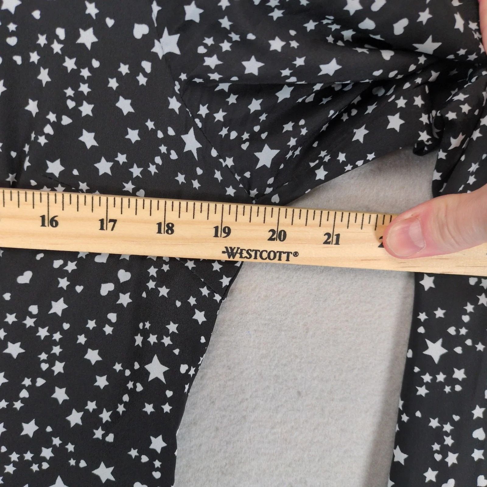Pierre Cardin Pierre Cardin Paris Hearts & Stars Print Black White Dress M Size M / US 6-8 / IT 42-44 - 5 Thumbnail