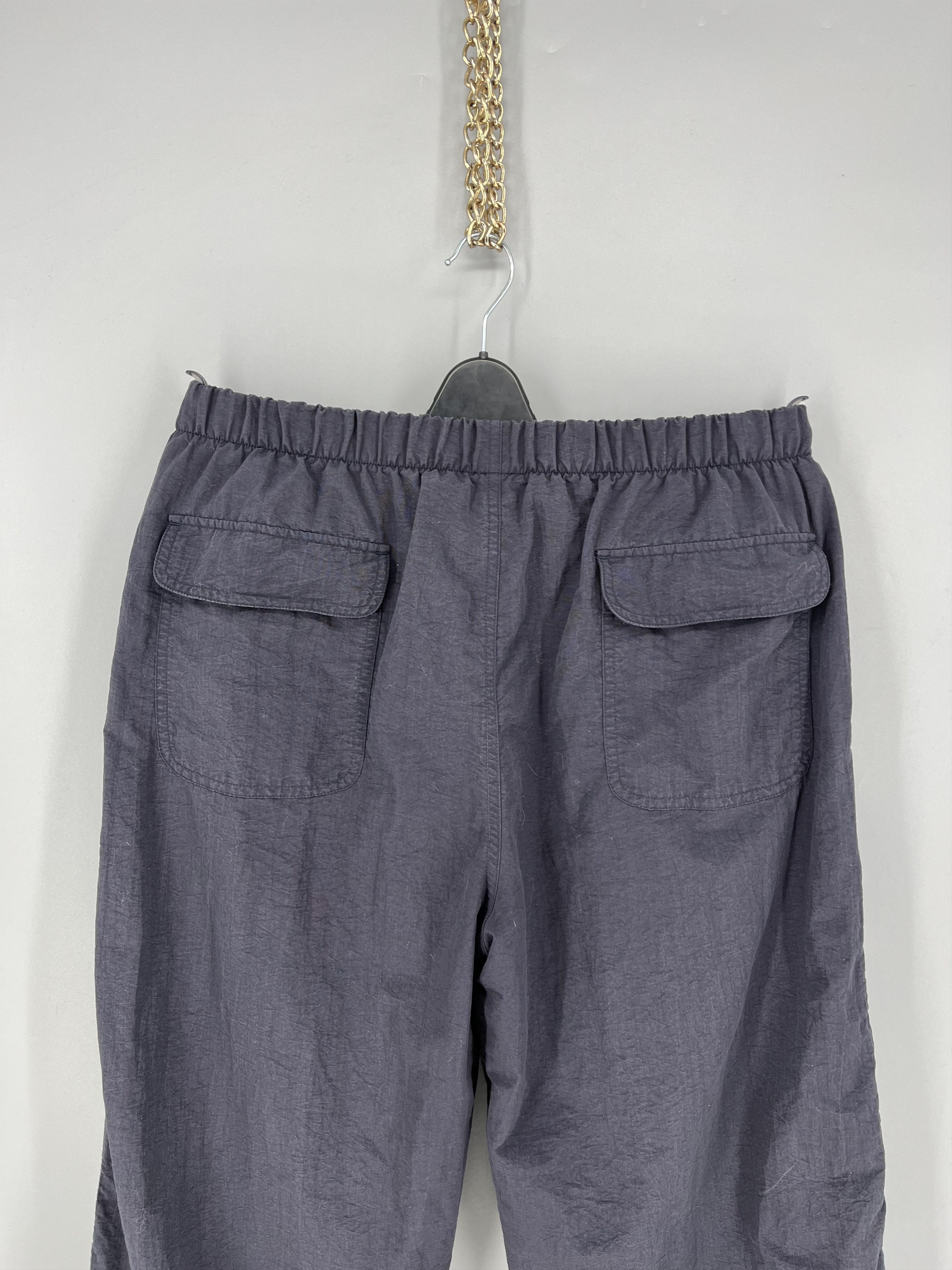 Adidas Vintage 90s Adidas Nylon Track Pants / Drill Pants Baggy Fit Size US 32 / EU 48 - 12 Thumbnail