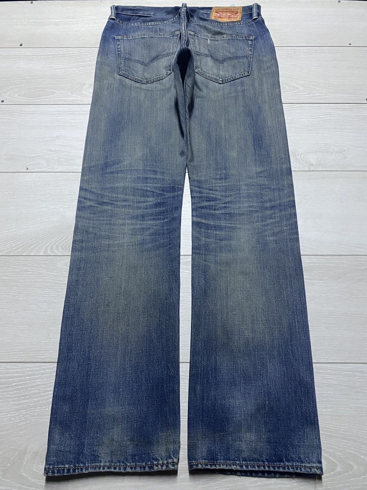 Levi's Vintage Levis 501 Y2K Mud Wash Jeans Size US 31 - 2 Thumbnail
