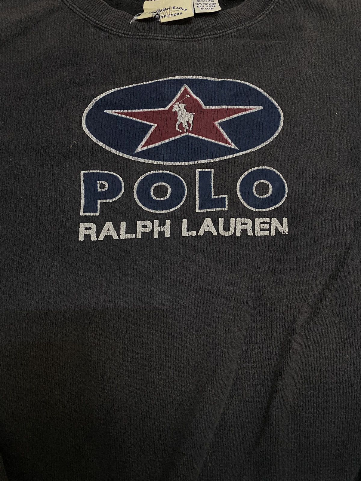 Polo Ralph Lauren × Vintage Vintage Polo Ralph Lauren By American Eagle Sweatshirt (C2) Size US L / EU 52-54 / 3 - 2 Thumbnail