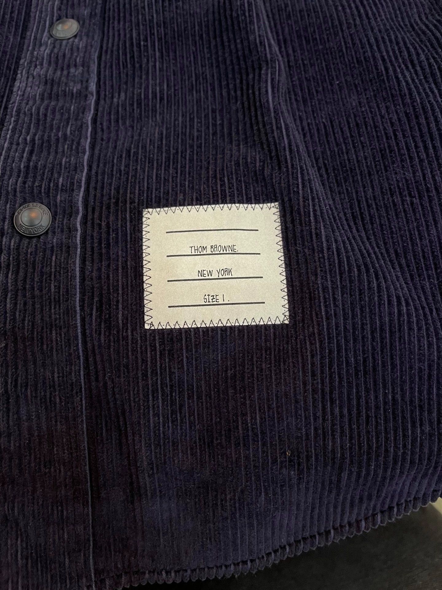 Thom Browne Thom Browne Corduroy 4-Bar Jacket 2024 Size 1 Size US S / EU 44-46 / 1 - 3 Thumbnail